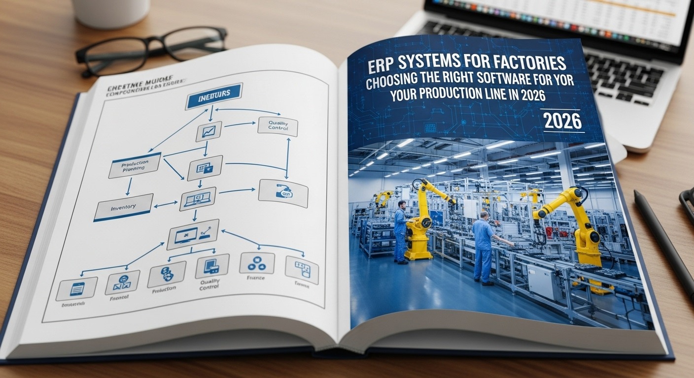 نظام ERP للمصانع: دليلك الشامل لاختيار البرنامج الأنسب لخط إنتاجك في 2026